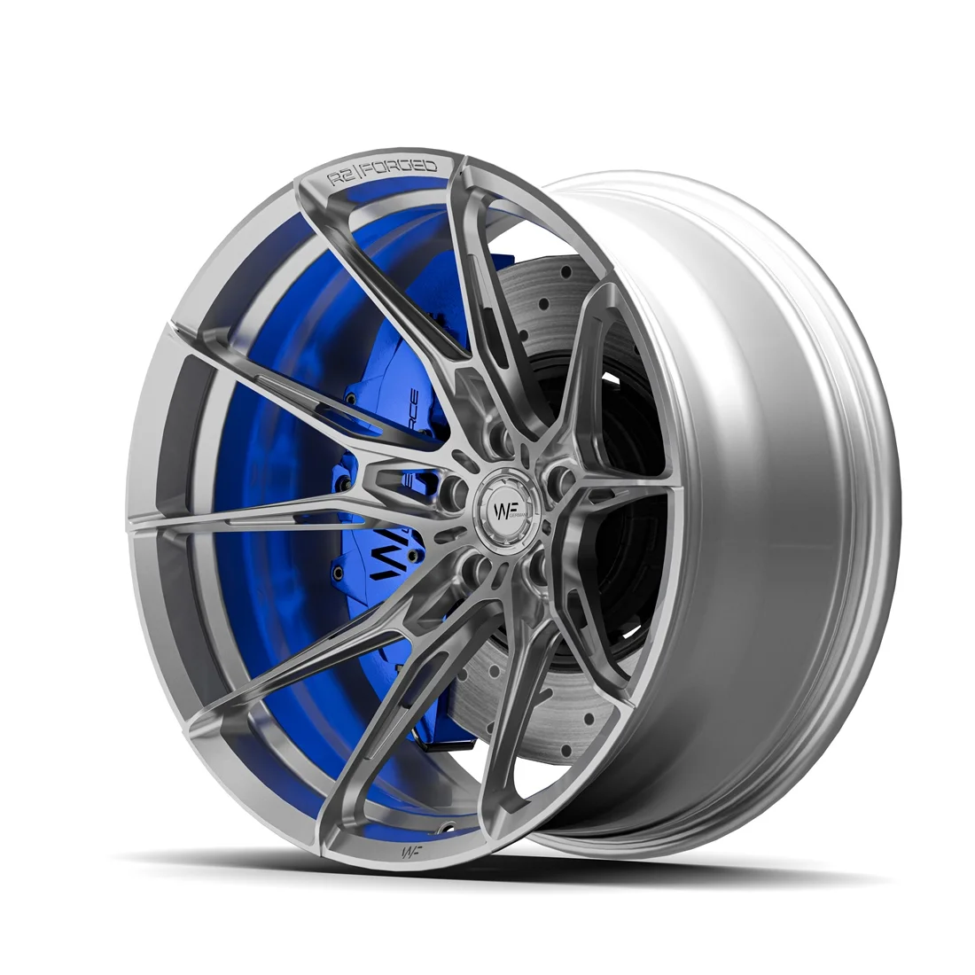 WF R.2-FG | 21x11.5 ET17 5/112 | Frozen Silver – 0258