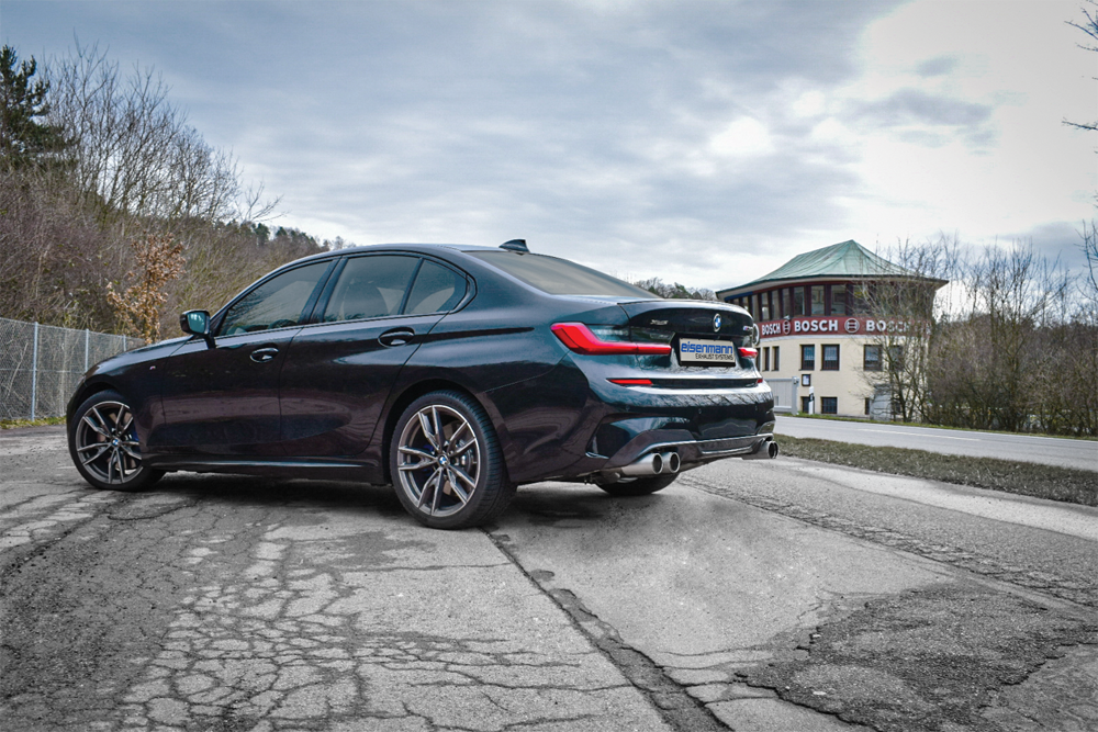 BMW M340i G21 Touring Eisenmann Klappenauspuff