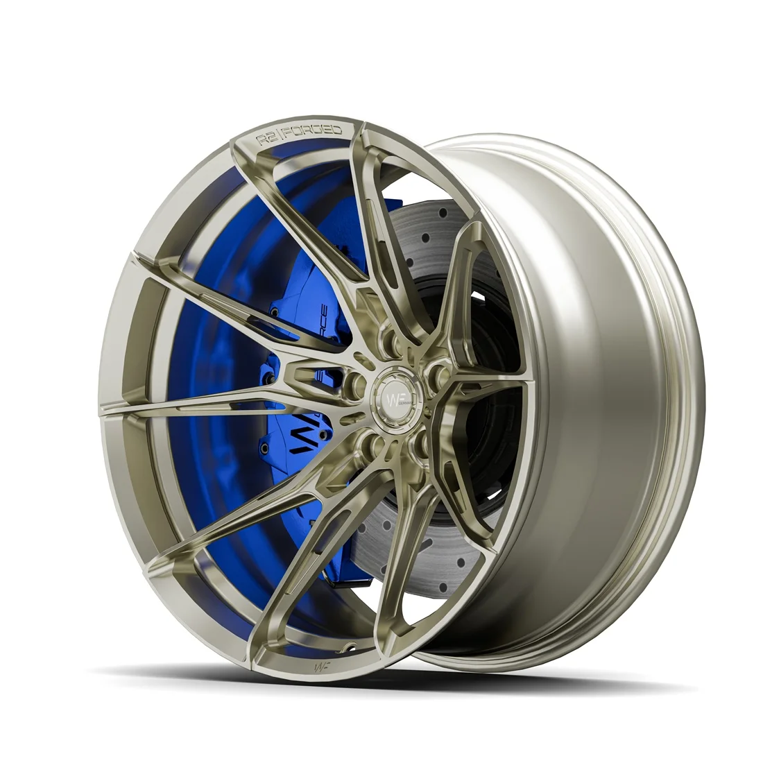 WF R.2-FG | 20x11 ET12 5/112 | Light Gold – 0256