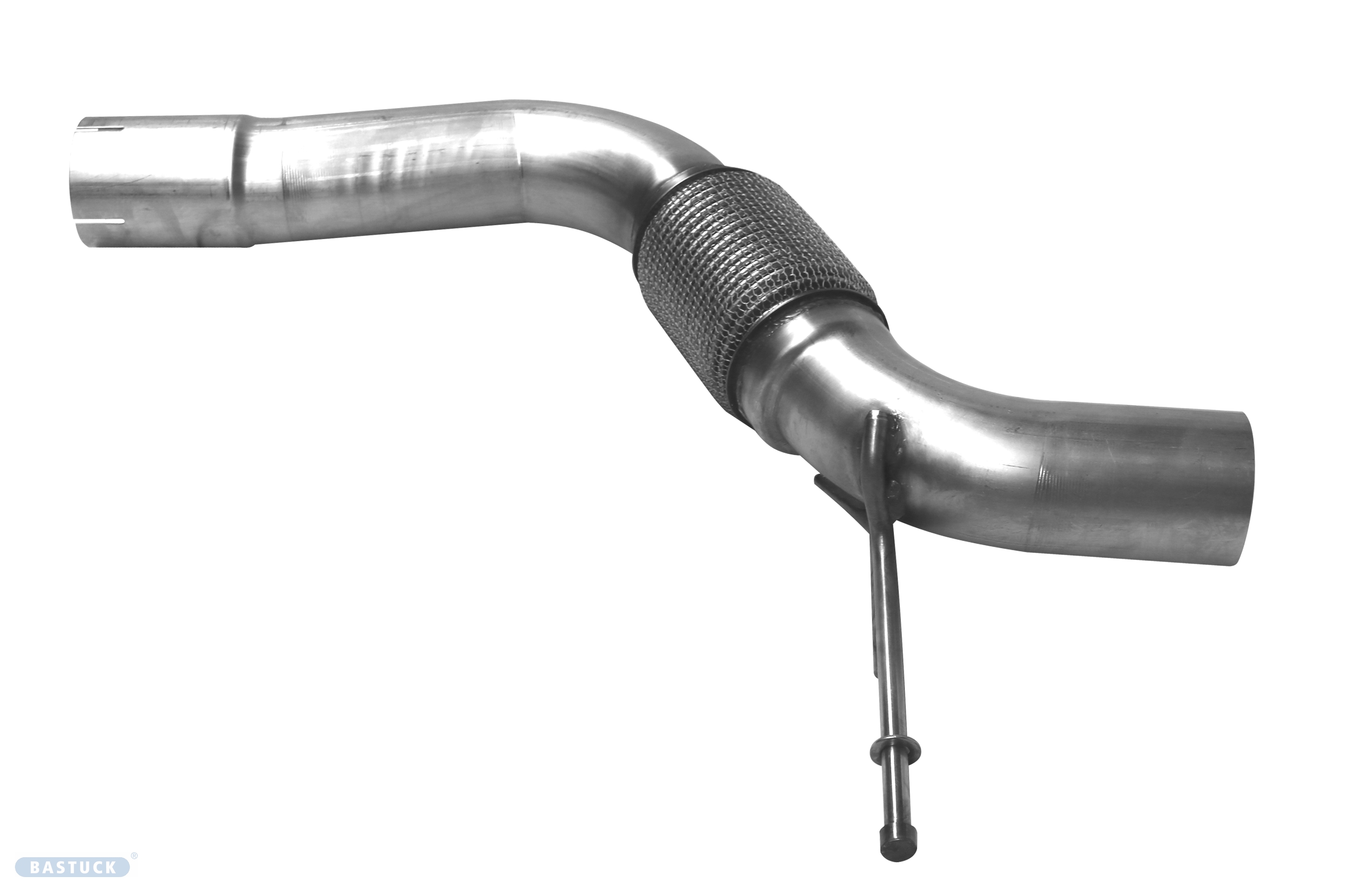BASTUCK Flexibles Verbindungsrohr für Ford Mustang LAE 2.3l Ecoboost (FDMG/LAE-VB2.3)