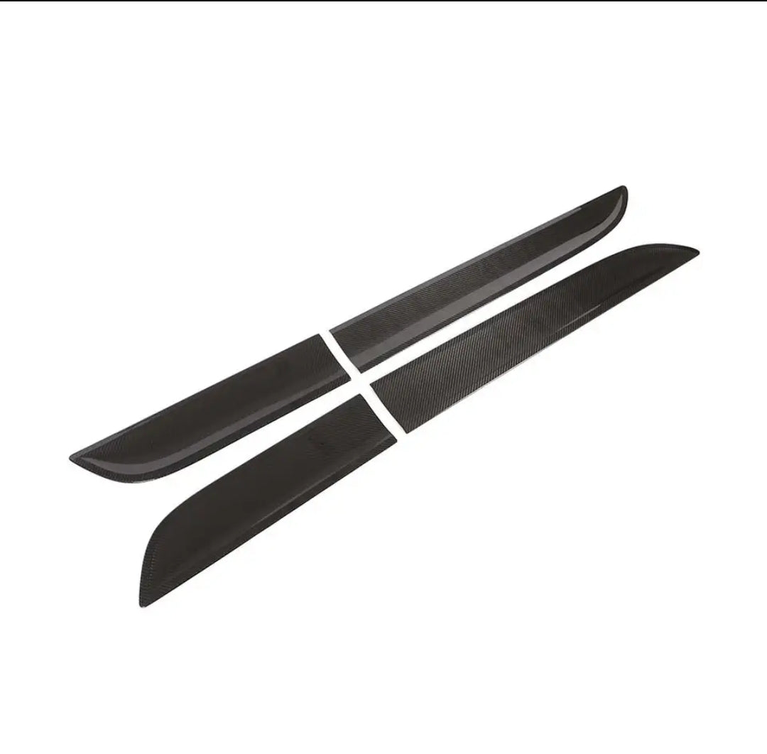 Carbonheld Carbon Fiber Car Side Door Trim Protector passend für Porsche Macan