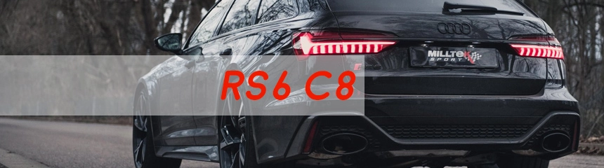 Milltek Abgasanlage für Audi RS6 C8 4.0 V8 Biturbo (OPF/GPF) ab 2019 – EG-Genehmigung