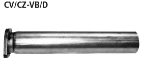 BASTUCK Verbindungsrohr Diesel für Chevrolet Cruze Diesel (CV/CZ-VB/D)