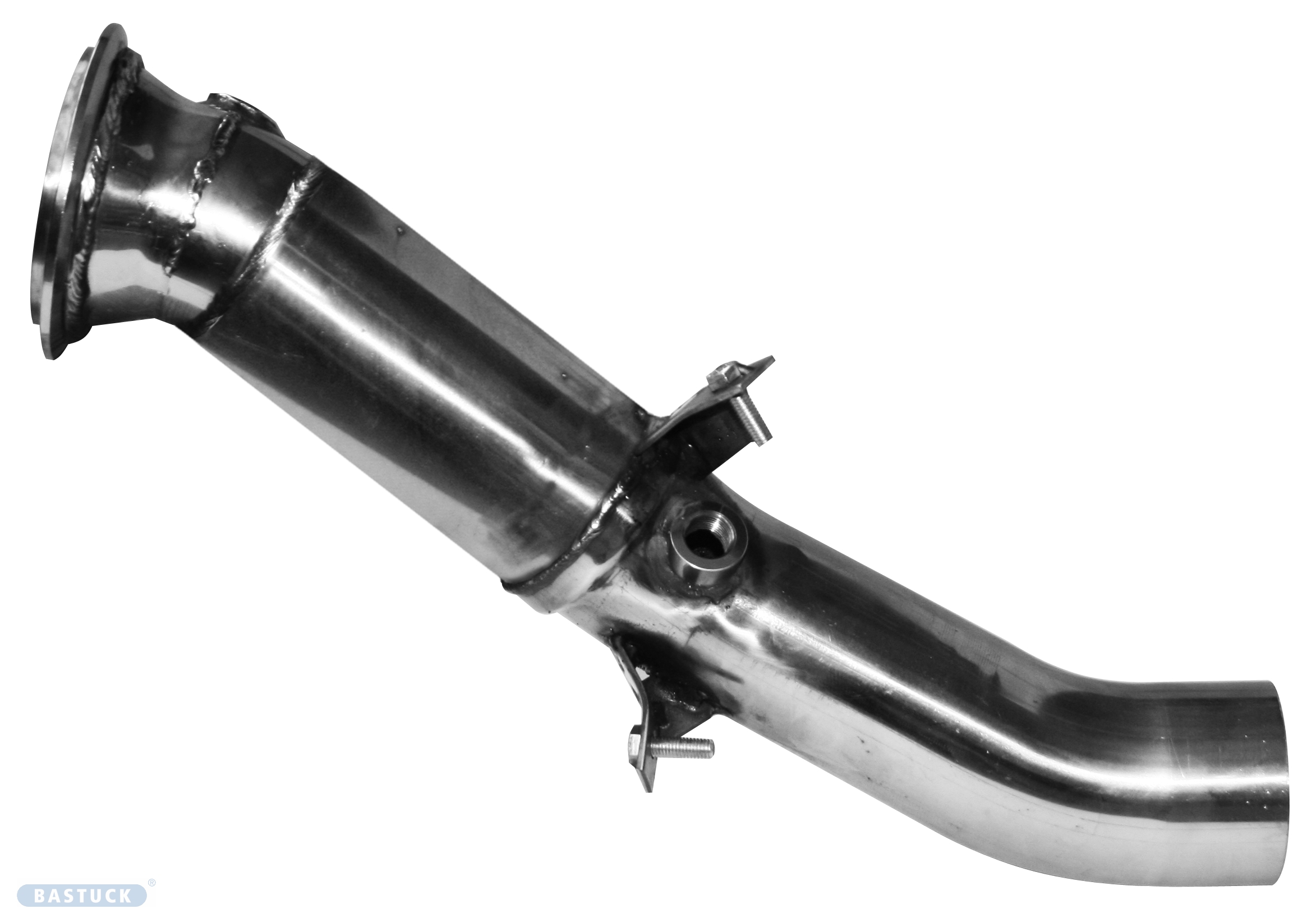 BASTUCK Motorsport Katalysator-Ersatzrohr für BMW 1er F20/F21 (inkl. M135i/M140i) u. a. (BMWF22-DP)
