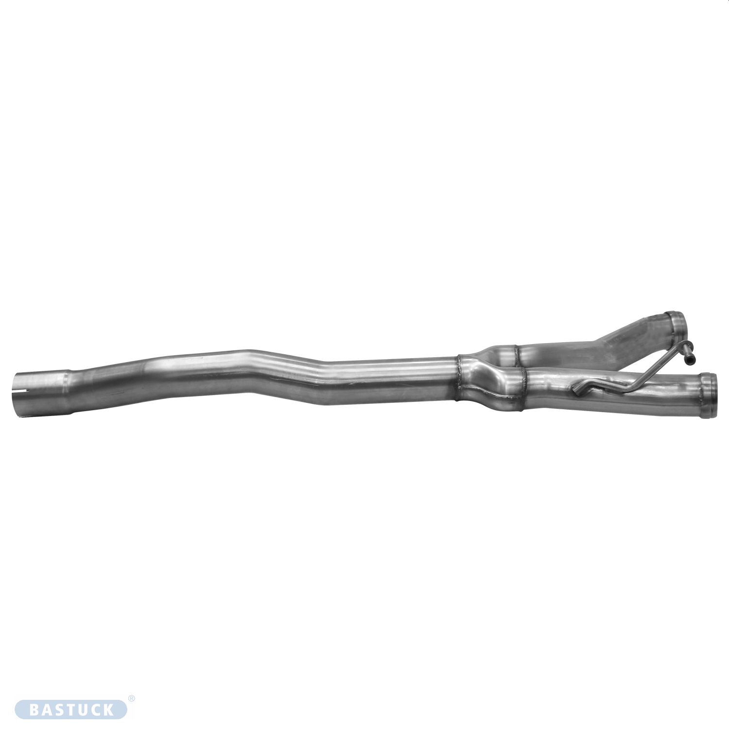 BASTUCK Motorsport Ersatzrohr für Vorschalldämpfer für Mercedes C-Klasse (W205) (MB/W205-2P)