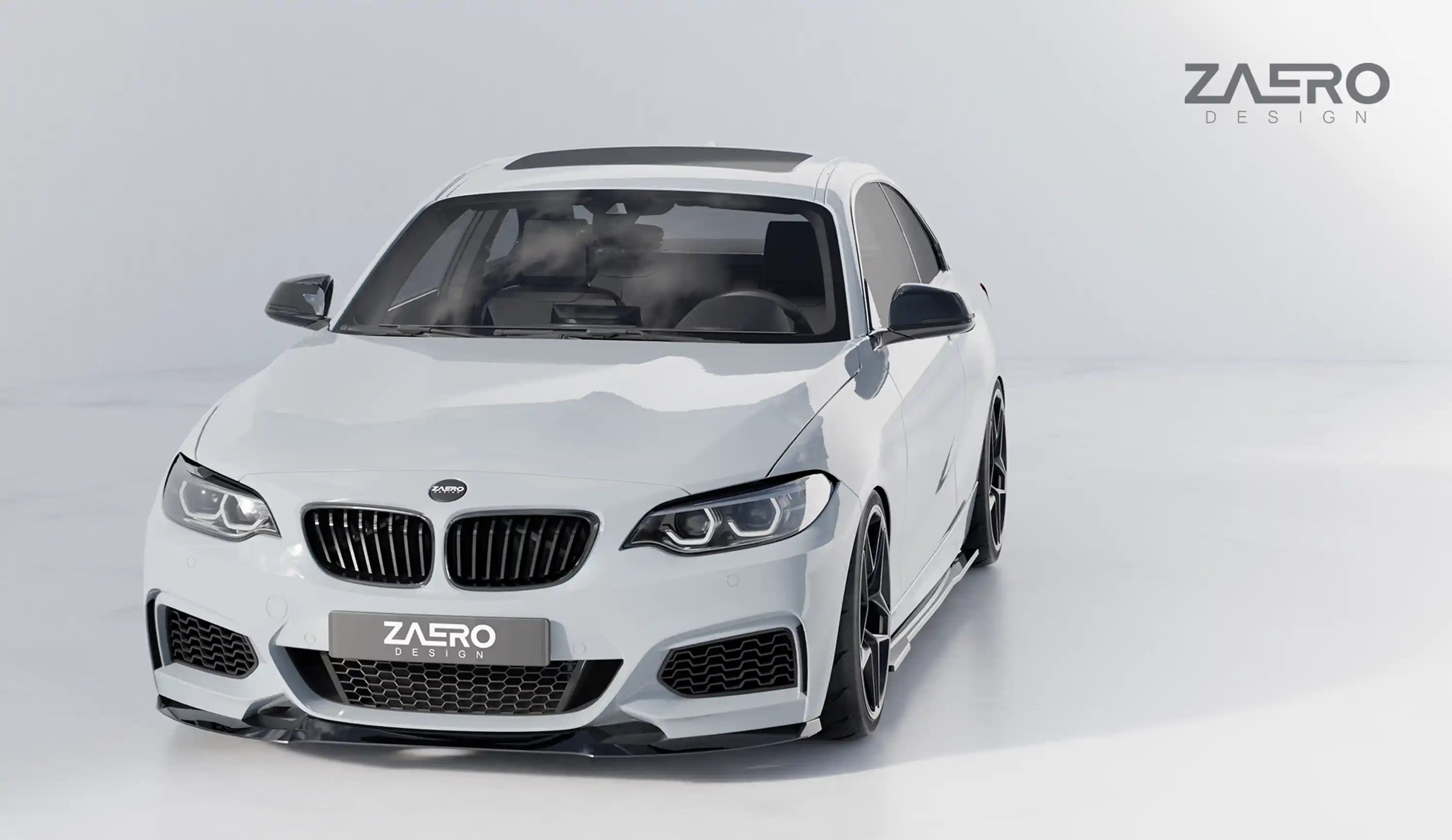 Zaero Design EVO-1 Seitenschweller für BMW 2er F22 Coupe (218i bis M235 / M240)