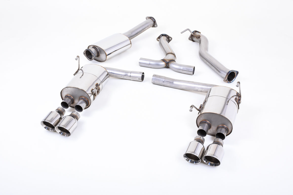 Milltek Abgasanlage für Subaru Impreza WRX STi – Resonated, EG-Genehmigung