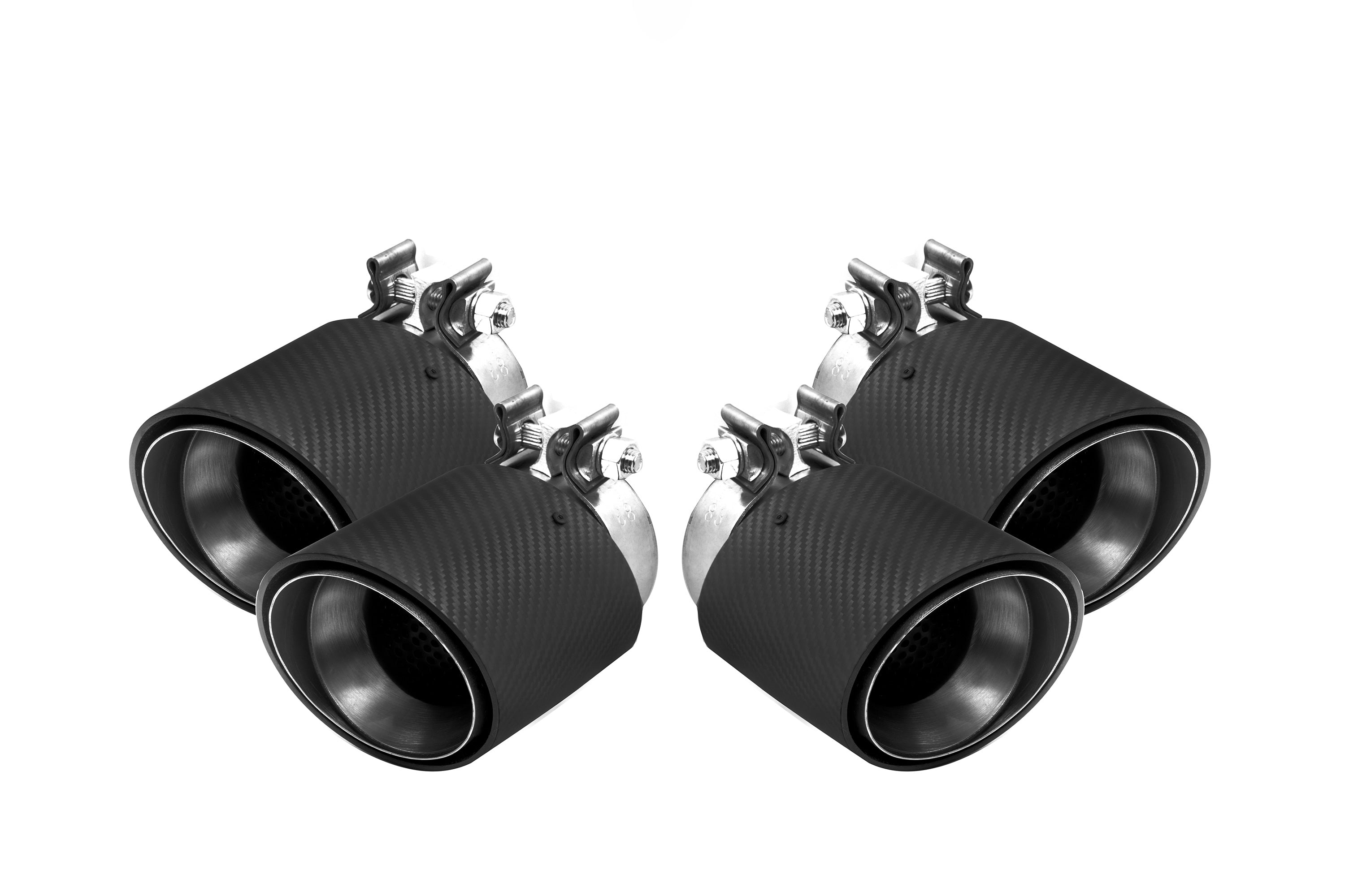 Max Carbon Dry Carbon Auspuffblenden / Endrohre "OEM-Style" für BMW M5 G90 & M5 G99