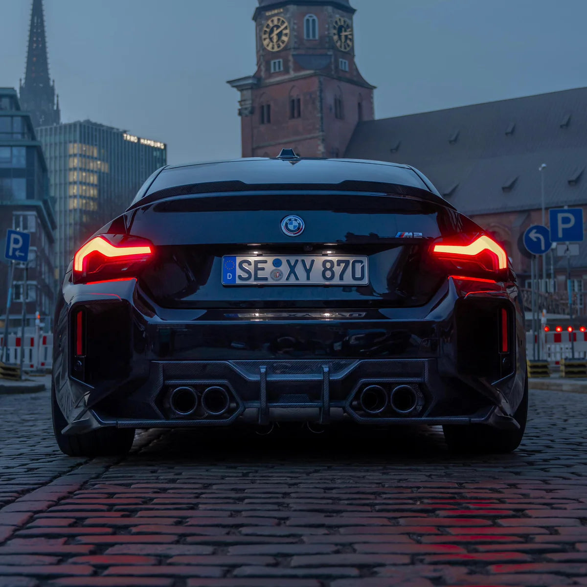 Carbonheld Carbon Fiber Diffusor V2 passend für BMW M2 G87