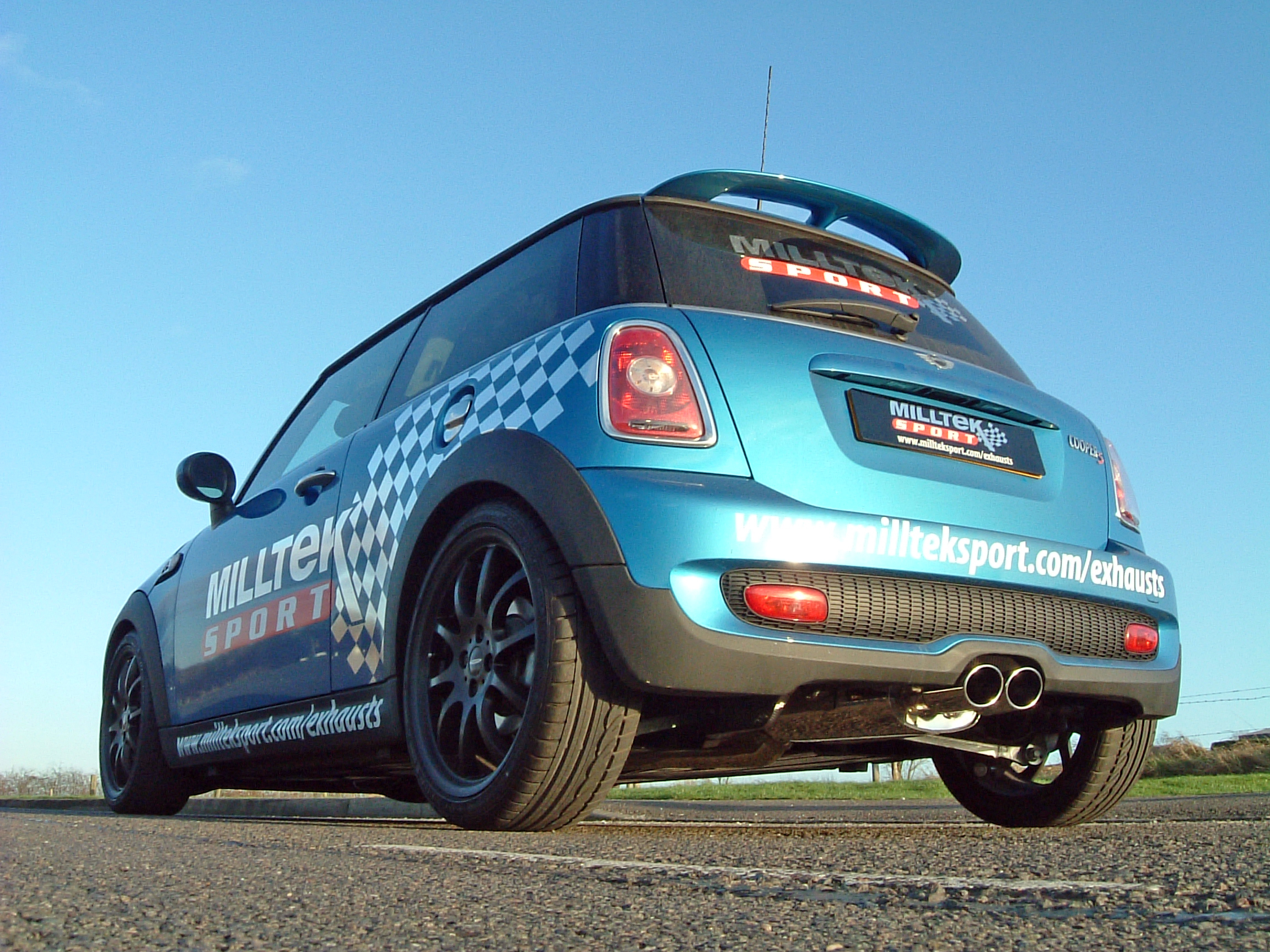 Milltek Abgasanlage für Mini R56 Mini Cooper S COUPÉ 1.6i ab 2006-14 – EG-Genehmigung