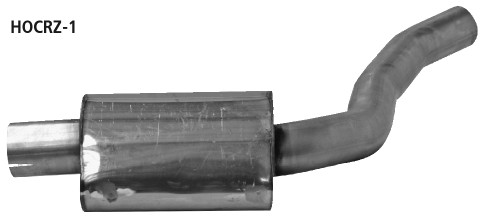 BASTUCK Vorschalldämpfer für Honda CR-Z Hybrid (HOCRZ-1)