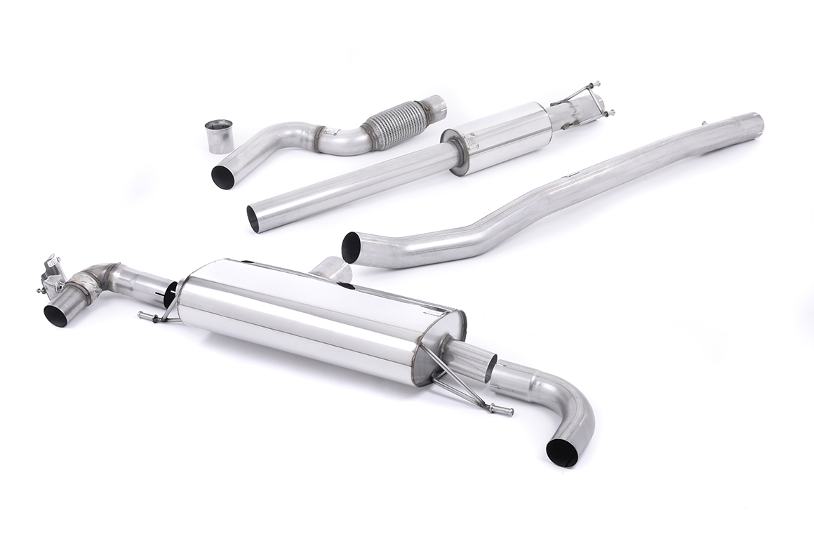 Milltek Abgasanlage für Mercedes A45 AMG 2.0 Turbo (W176) – EG-Genehmigung