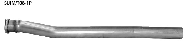 BASTUCK Motorsport Ersatzrohr für Vorschalldämpfer für Subaru Impreza (SUIM/T08-1P)