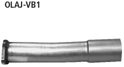 BASTUCK Frontadapter mit Flansch für Opel Astra J (OLAJ-VB1)