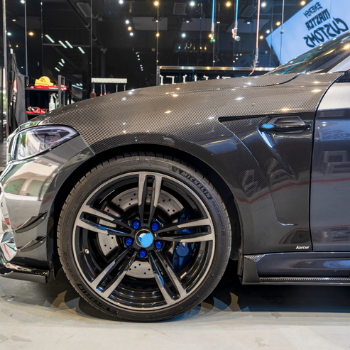 Flamingo Tuning Dry Carbon Kotflügel für BMW M2 F87 inkl. Competition und CS