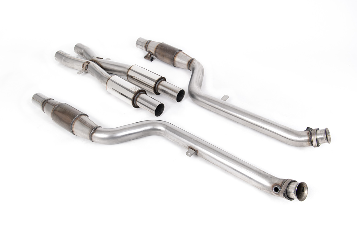 Milltek Downpipe mit Sportkatalysator für BMW M3 E92 Coupé 4.0 V8 – inkl. X-Pipe, ohne Straßenzulassung