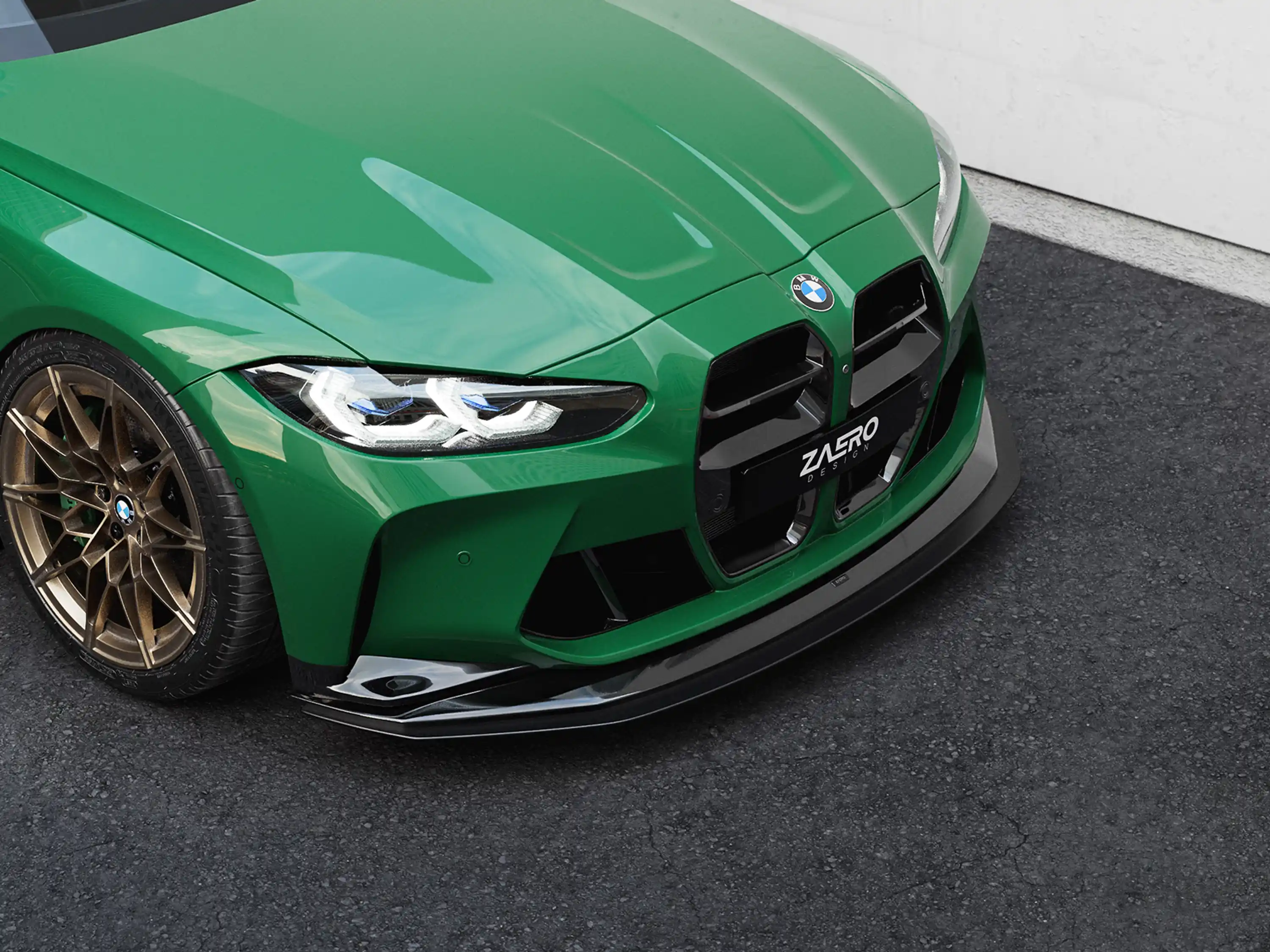 EVO-R Frontsplitter für BMW M3 G80 | G81 & M4 G82 | G83 – verstellbar & chassis-mounted