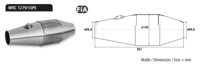 BASTUCK Motorsport-Kat WRC, Kitcar – universell (K-1279/10-PE2)