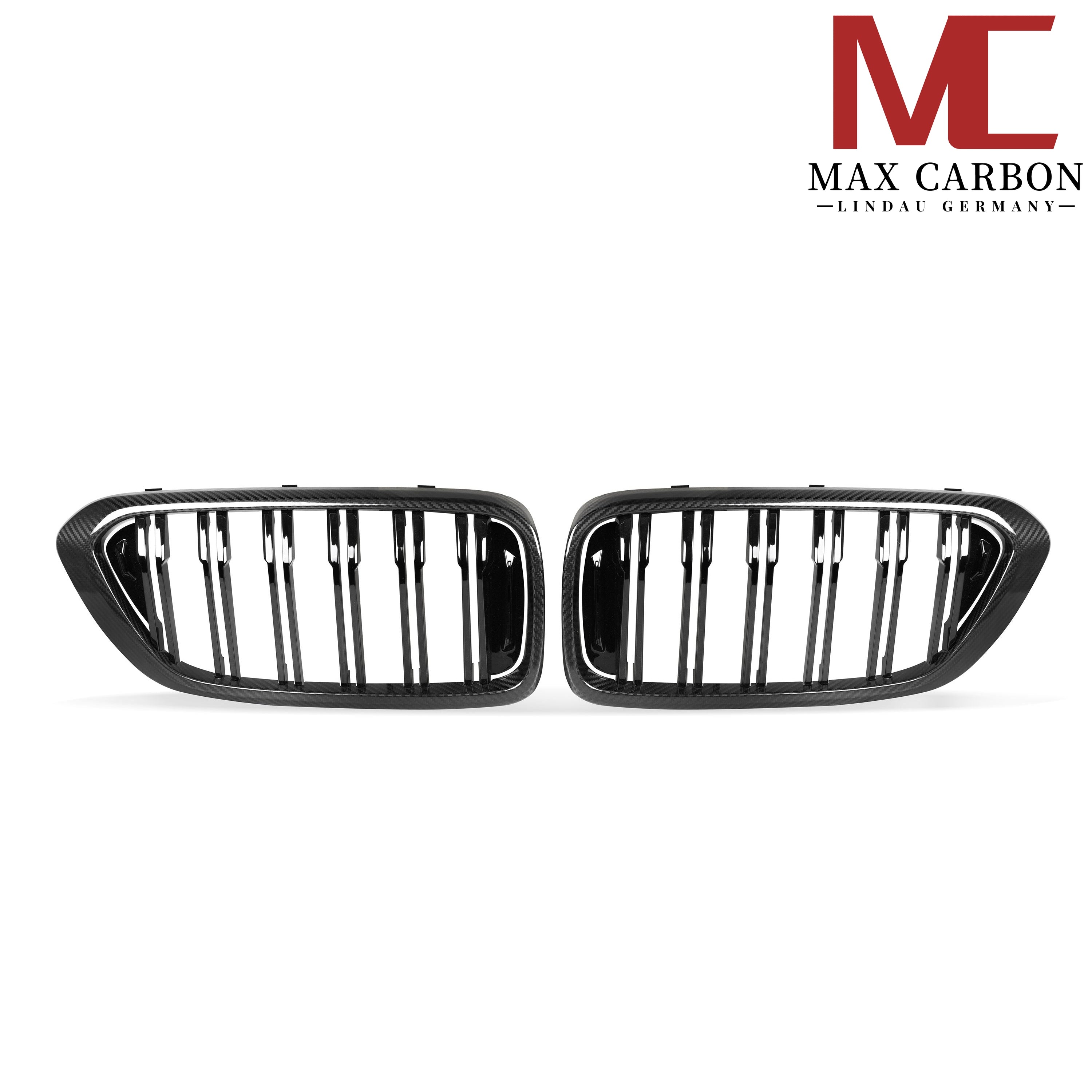 Max Carbon Dry Carbon Kühlergrill Nieren für BMW 6er G32 Pre-LCI