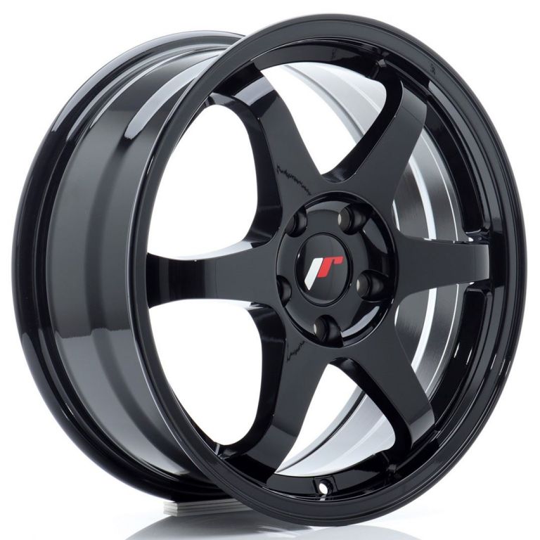 Japan Racing JR-3 Felge 7x17 Zoll Gloss Black – 4x100 / 5x114.3