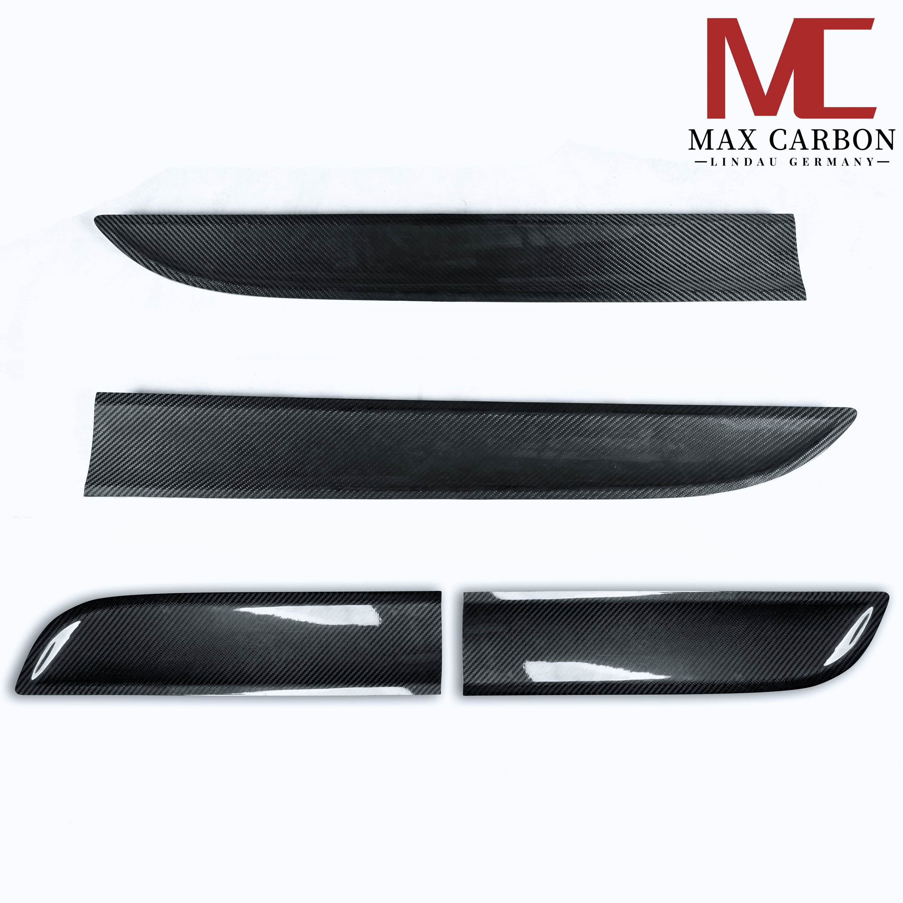 Max Carbon Dry Carbon Seitenblenden Abdeckung für Porsche Macan 95B