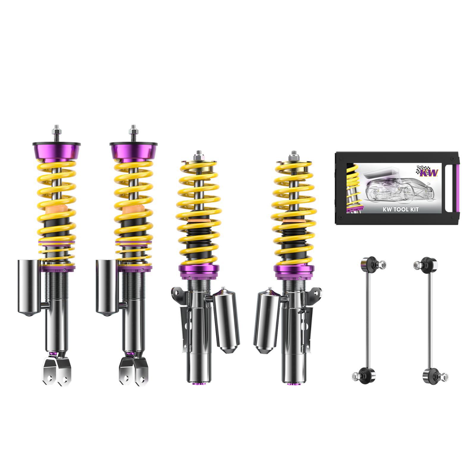 KW V3 Gewindefahrwerk Porsche 911 Turbo, Turbo S – 35271034