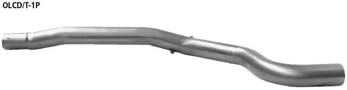 BASTUCK Motorsport Ersatzrohr für Vorschalldämpfer für Opel Corsa (OLCD/T-1P)