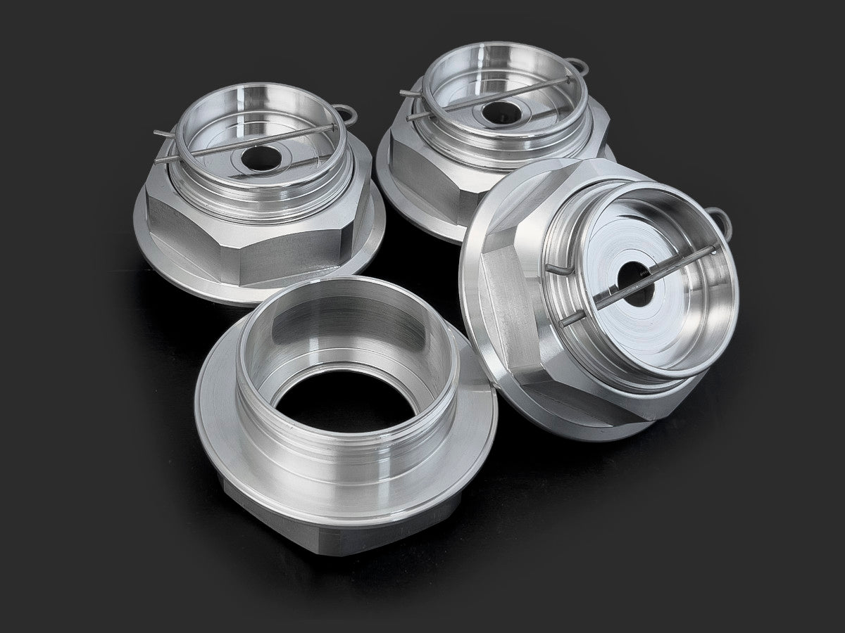 MG-line Sechskantmuttern V2 CNC-gefräst für BBS RC 041 / BMW Style 29