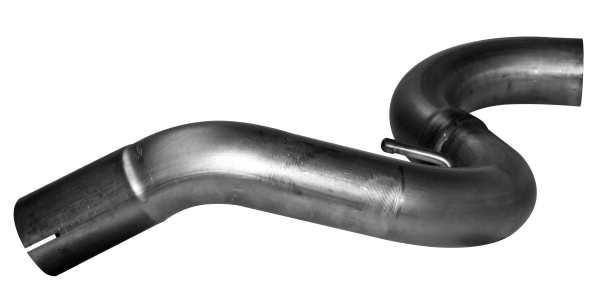 BASTUCK Verbindungsrohr hinten für Twin Oval Endschalldämpfer für Opel Adam (OLAD-3)