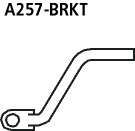 BASTUCK Halter für mittleren Schalldämpfer für Volkswagen Passat Typ 35i 3 + Variant Typ 35i (A257-BRKT)