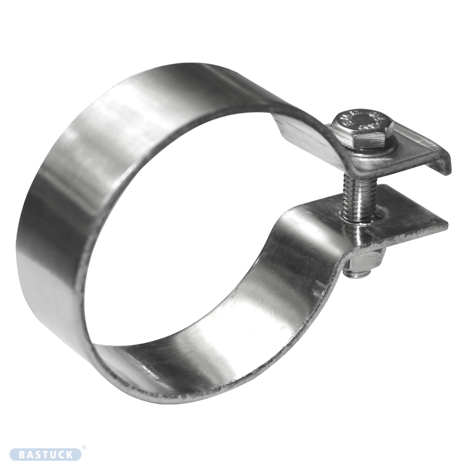 BASTUCK Auspuffschelle Edelstahl Ø 82-86 mm – Zubehör für BASTUCK Sportauspuffanlagen (SCH82)