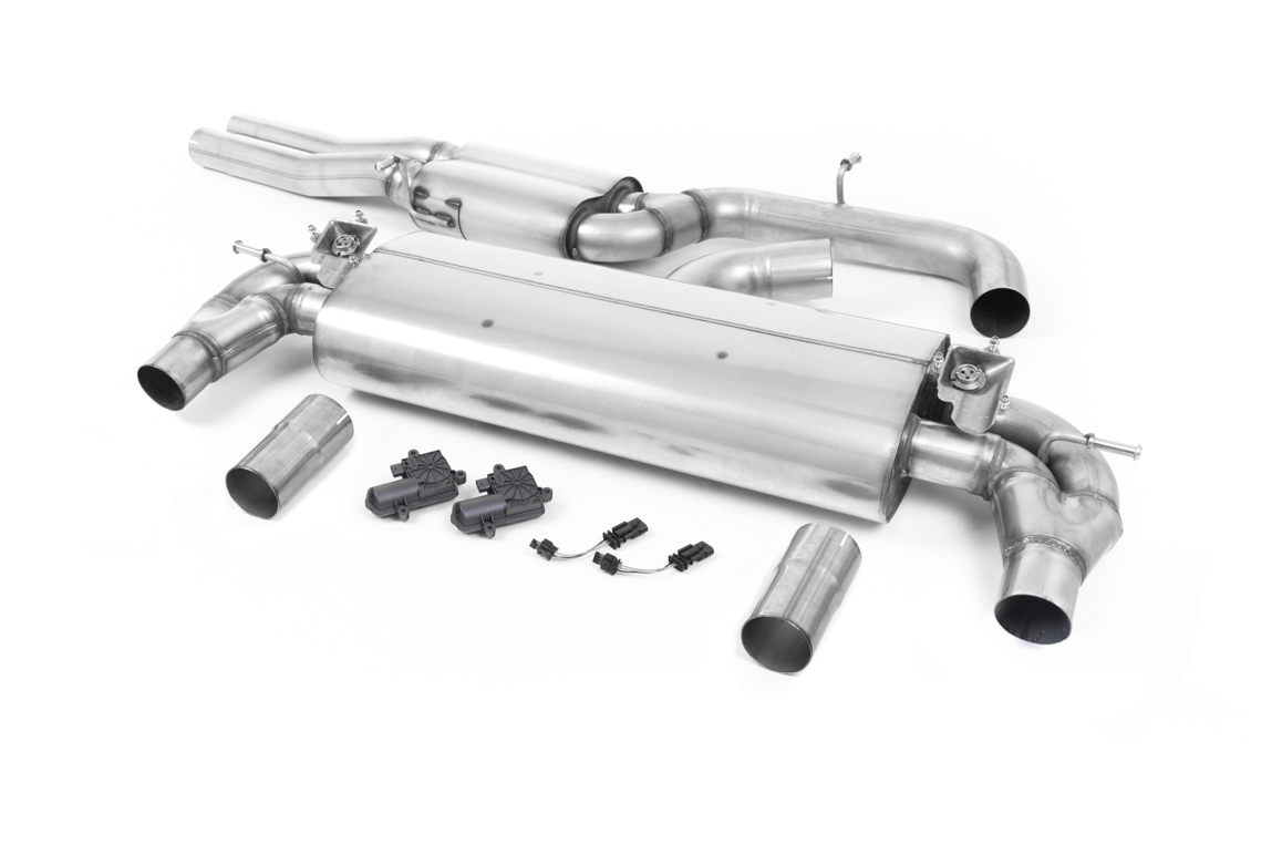 Milltek Abgasanlage für Audi RS3 Limousine 400 PS (8V MQB) ab 2017 ohne O – Resonated, EG-Genehmigung