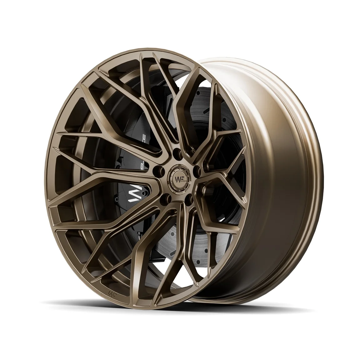 WF HE.1-FF | 21x11.5 ET17 5/112 | Satin Bronze – 0249