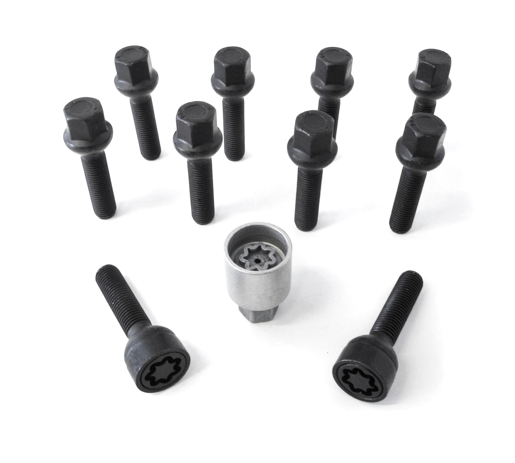 H&R Felgenschloss-Set M12 Kugelbund R12mm – B1252802SET – B1252802SET