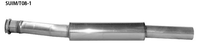 BASTUCK Vorschalldämpfer für Subaru Impreza (SUIM/T08-1)