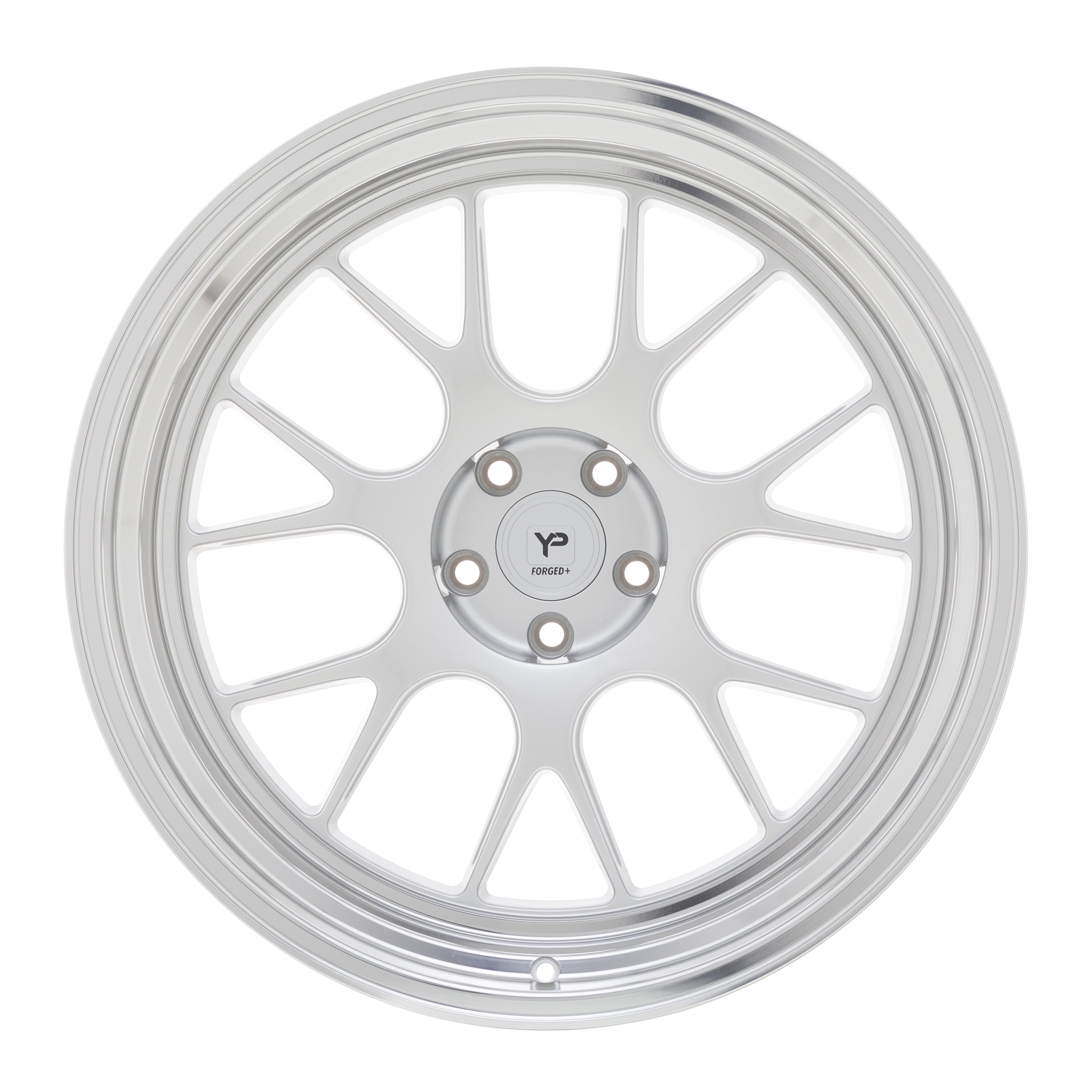 Yido Performance FORGED+R | CS1.1 Felge – Ultra Deep Lip – Gloss Satin Silver oder Gunmetal / Polished Lip