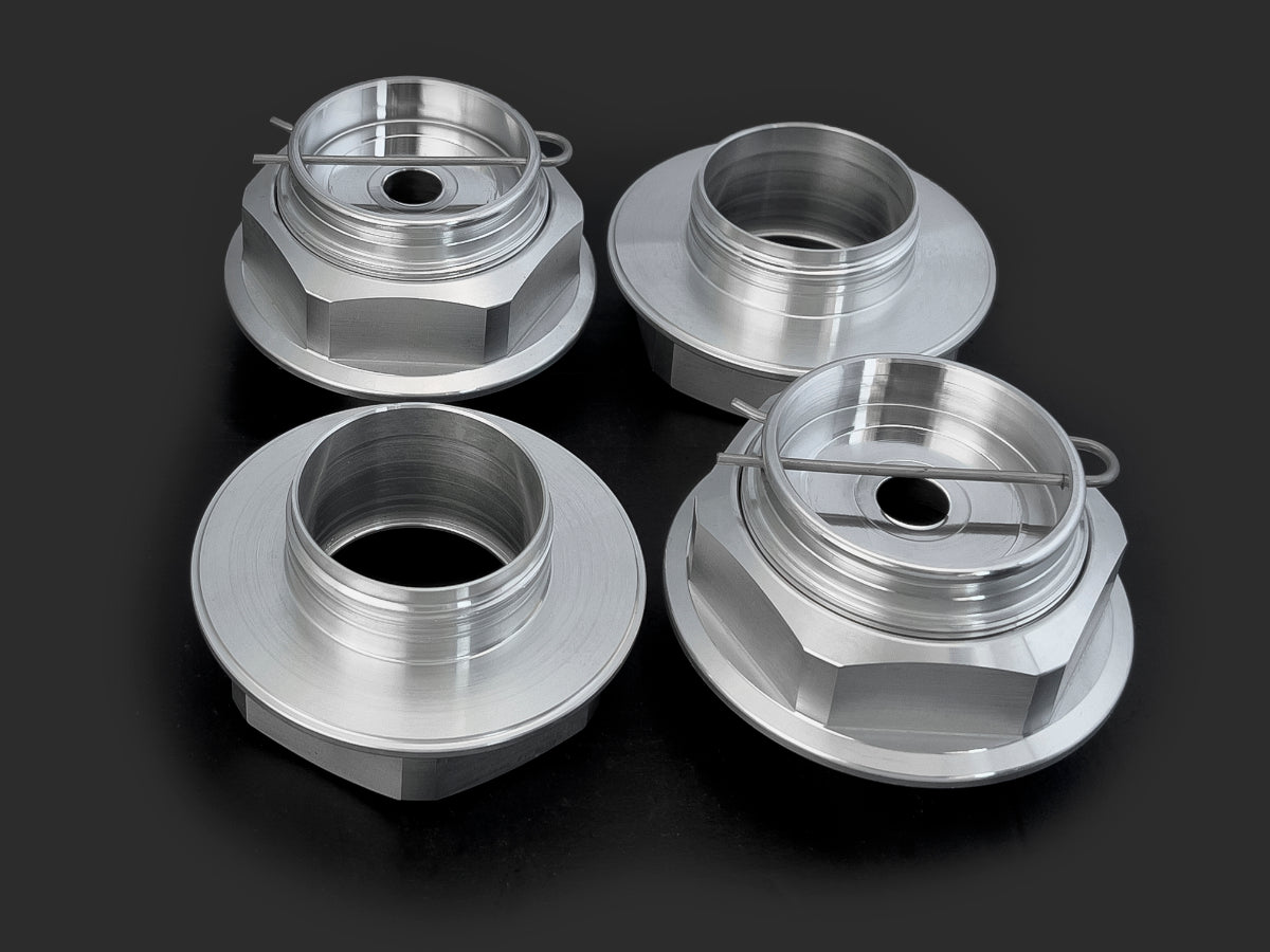MG-line Sechskantmuttern Kit V2 – CNC-gefräst für BBS RS, RSII, RC