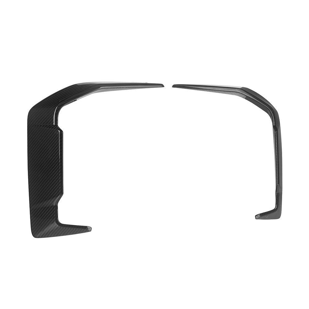 Max Carbon Dry Carbon Front Lufteinlässe Umrandung für BMW 5er G60 G61
