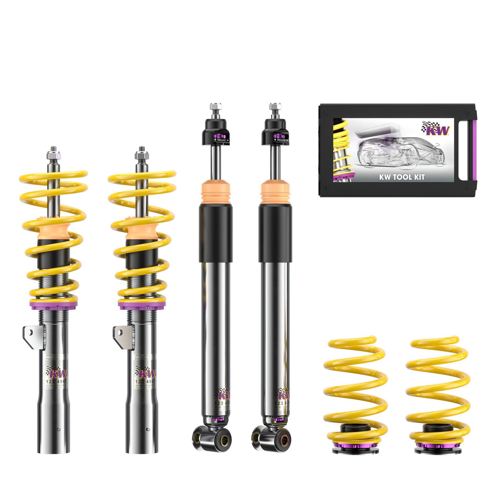 KW V3 Gewindefahrwerk für BMW 1er F40 | Allrad