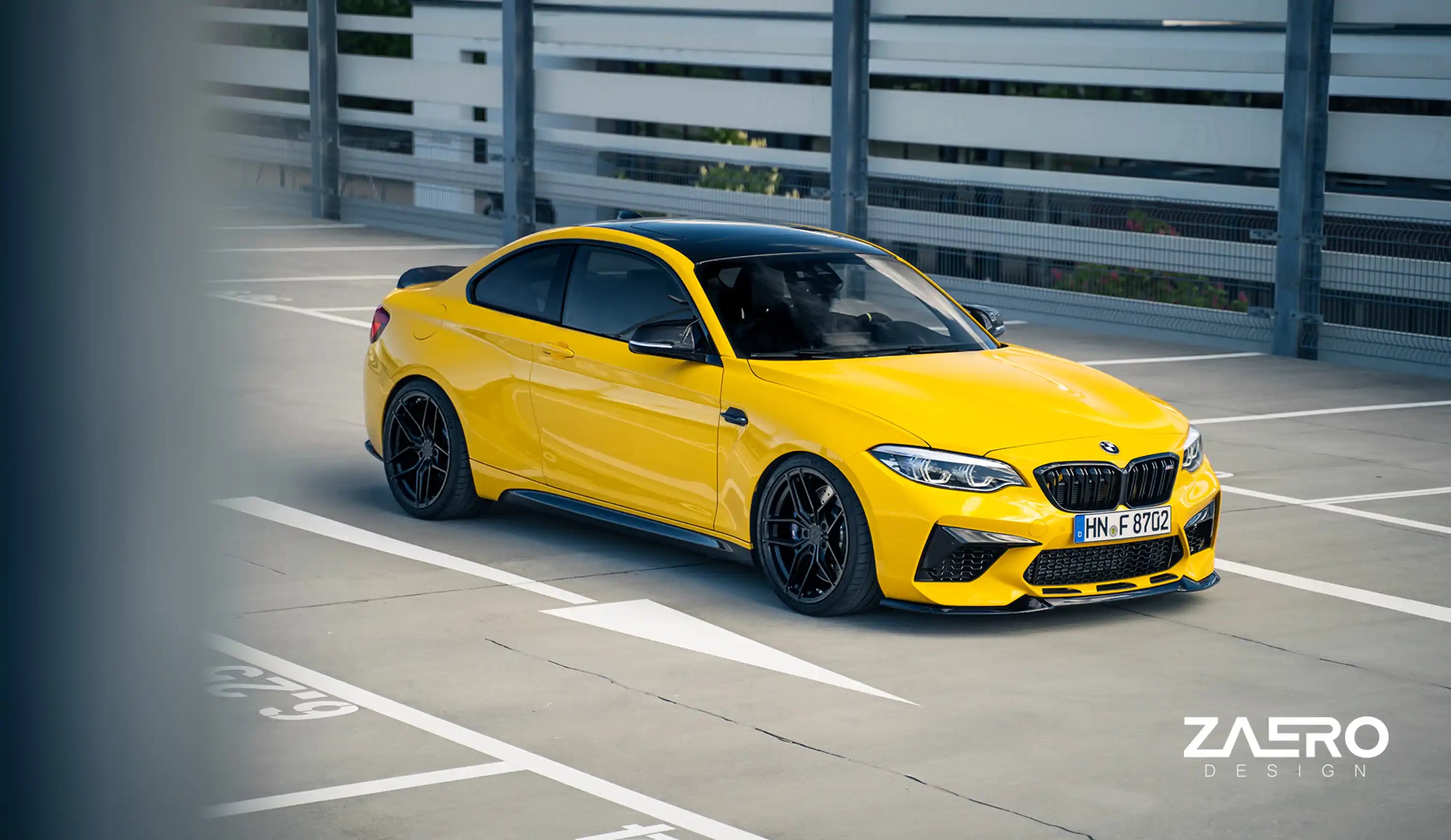 Zaero Design EVO-S Frontspoiler für BMW M2 F87 Competition – 0480