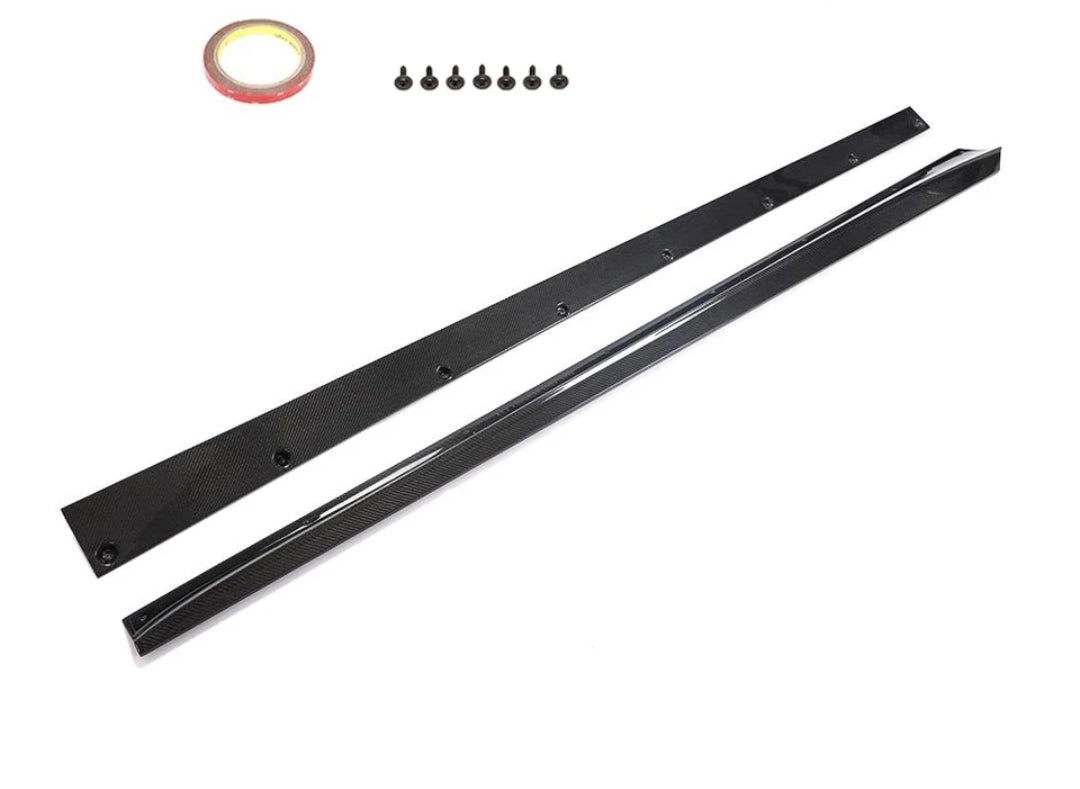 Carbonheld Carbon Fiber Car Side Skirts passend für Mercedes-Benz X290 AMG GT 53 GT 43 4-Door