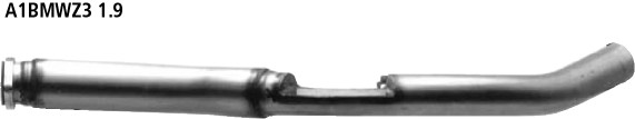 BASTUCK Vorschalldämpfer für BMW Z3 Roadster 1,9l bis Bj. 08/98 (A1BMWZ31.9)