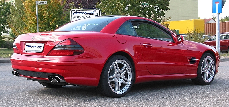 Mercedes-AMG SL55 AMG R230 Eisenmann Abgasanlage