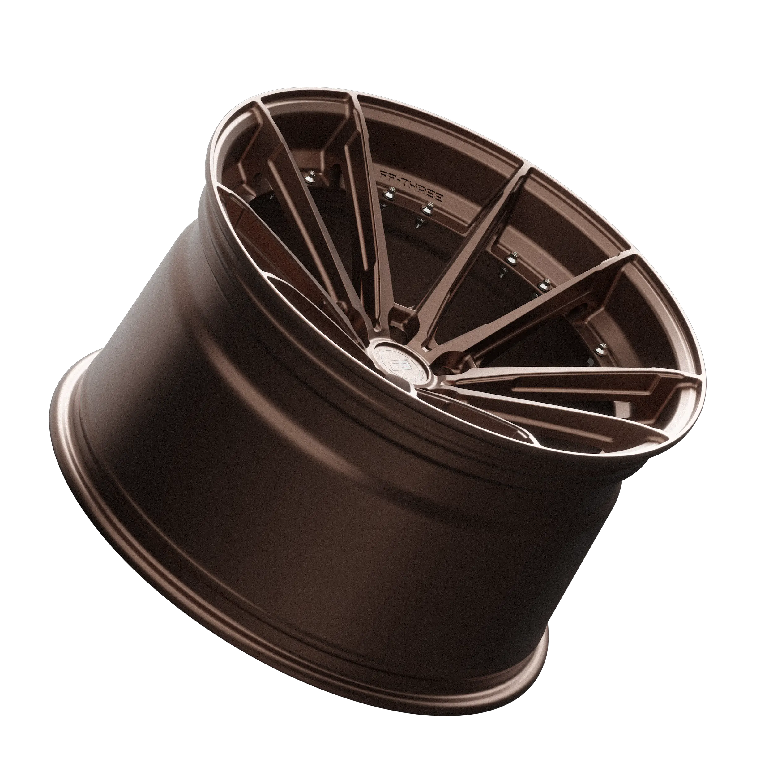 SIXNINE FF-THREE Felgensatz – 4 Felgen für BMW M2 G87 | 2× 10,5x20 ET15 VA, 2× 11,5x21 ET17 HA, PureBronze