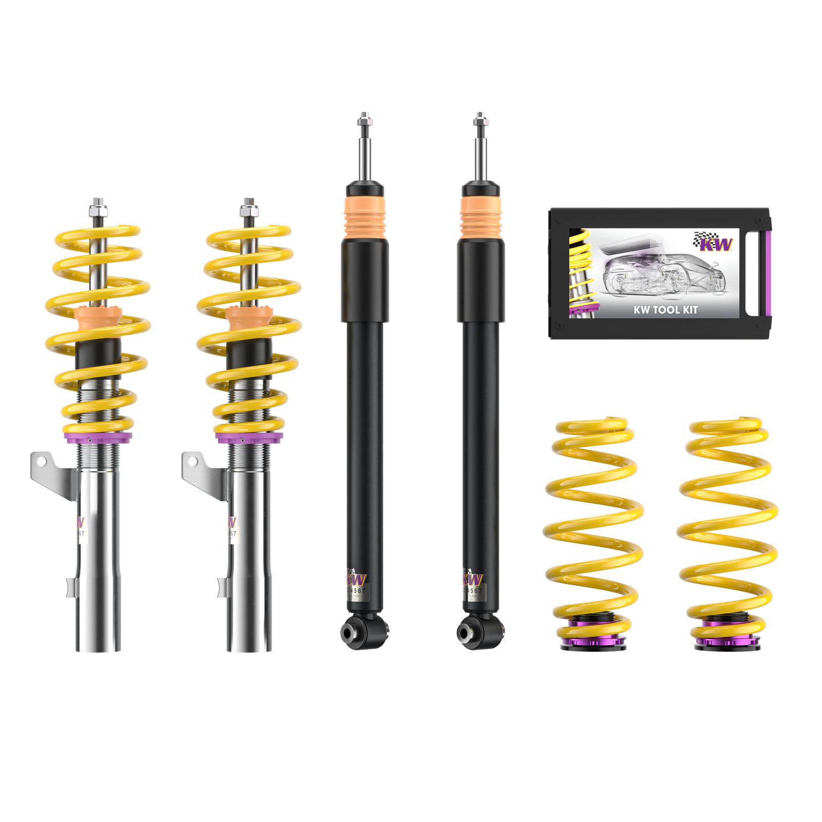 KW V1 Gewindefahrwerk Seat Leon Frontantrieb – 1028000R