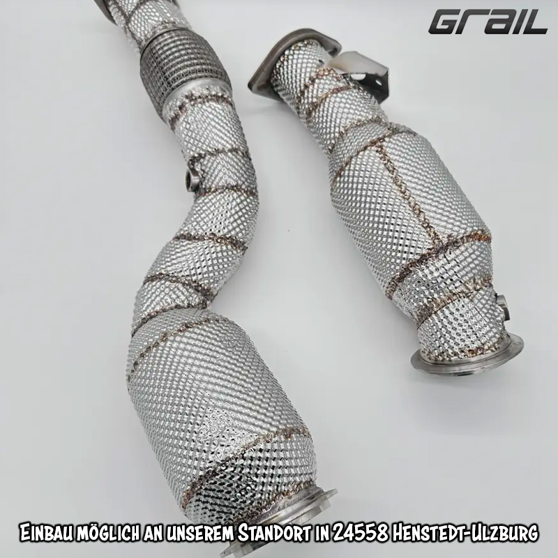 Grail ECE Downpipe für BMW M3/M4 CS/CSL / X3/X4 FL OPF