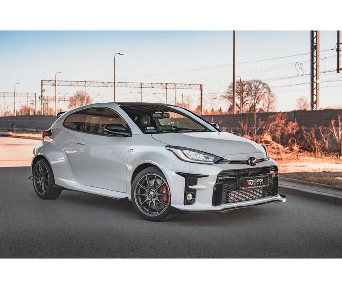 Front Flaps aus Racing Durability ABS für Toyota GR Yaris Mk4 – Aerodynamik-Zubehör mit ABE
