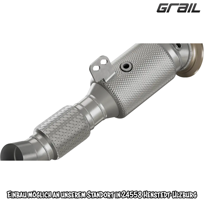 HJS ECE Downpipe für BMW 540/640/740/840/M340i/Z4/ Toyota Supra 3,0 OPF