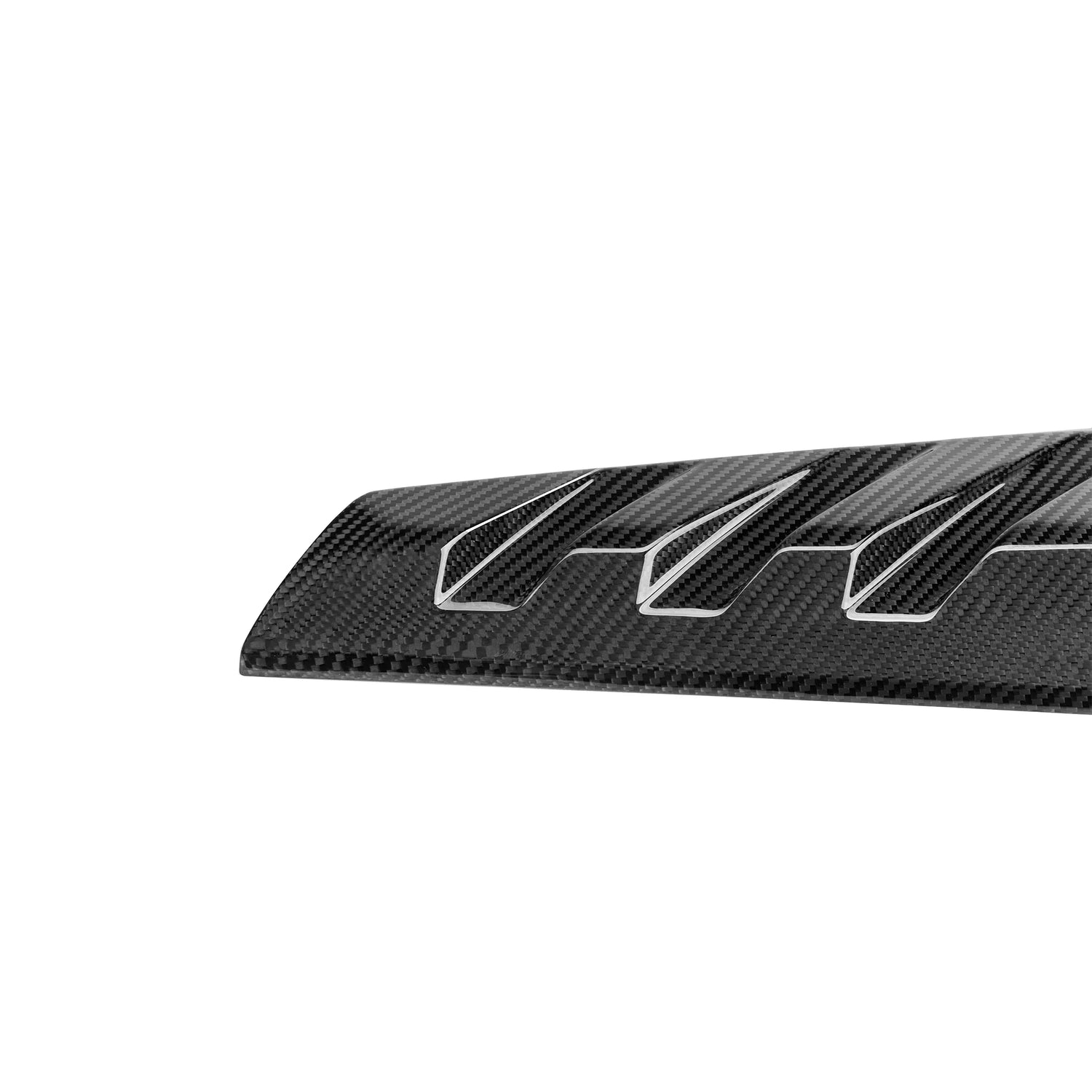 Carbon Heckscheiben-Finnen Dry Carbon passend für Audi RS3 8Y Facelift | Flamingo Tuning