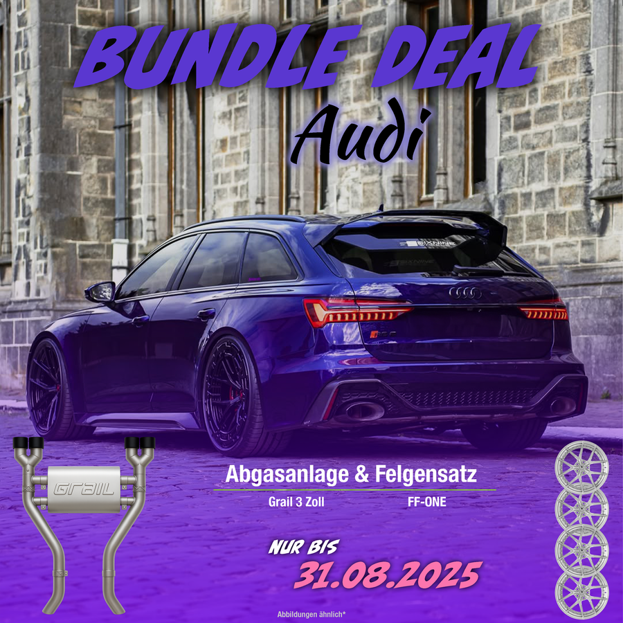 Audi RS6 RS7 C8 Performance‑Bundle | Grail Abgasanlage & 22 Zoll Sixnine Wheels FF-ONE Felgen